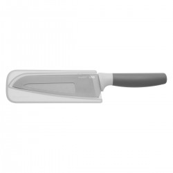 NÓŻ SANTOKU 17 cm (SZARY) LEO