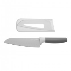 NÓŻ SANTOKU 17 cm (SZARY) LEO