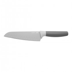 NÓŻ SANTOKU 17 cm (SZARY) LEO