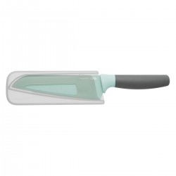 NÓŻ SANTOKU 17 cm (MIĘTOWY) LEO