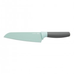 NÓŻ SANTOKU 17 cm (MIĘTOWY) LEO