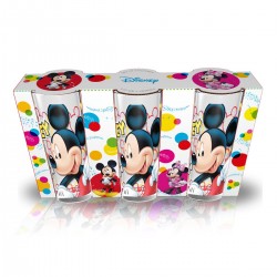 ZESTAW 3 SZKLANEK DISNEY MICKEY MOUSE INVICTUS 1928 (812828/812804)