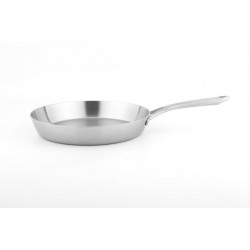 Patelnia ze stali nierdzewnej, trójwarstwowa (Tri-Ply) 28 cm